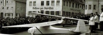 <h5><b>1952: </b><br>LVB-Flugschule in Greding</h5>
